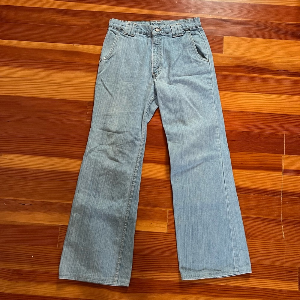Vintage 70s Levi’s. Slight bootcut